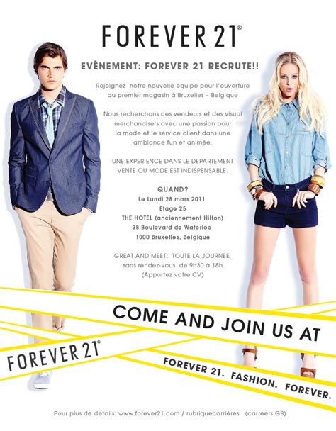 Forever 21 jobs - Forever 21 jobs in Long Beach, CA. Upload your resume - Let employers find you &nbsp; Forever 21 jobs in Long Beach, CA. Sort by: relevance - date. 16 jobs. Seasonal Sales Associate. Forever 21. Cerritos, CA 90703. Join Forever 21’s Retail Operations Team and showcase your fashion retail skills while working with our exceptional retail staff!